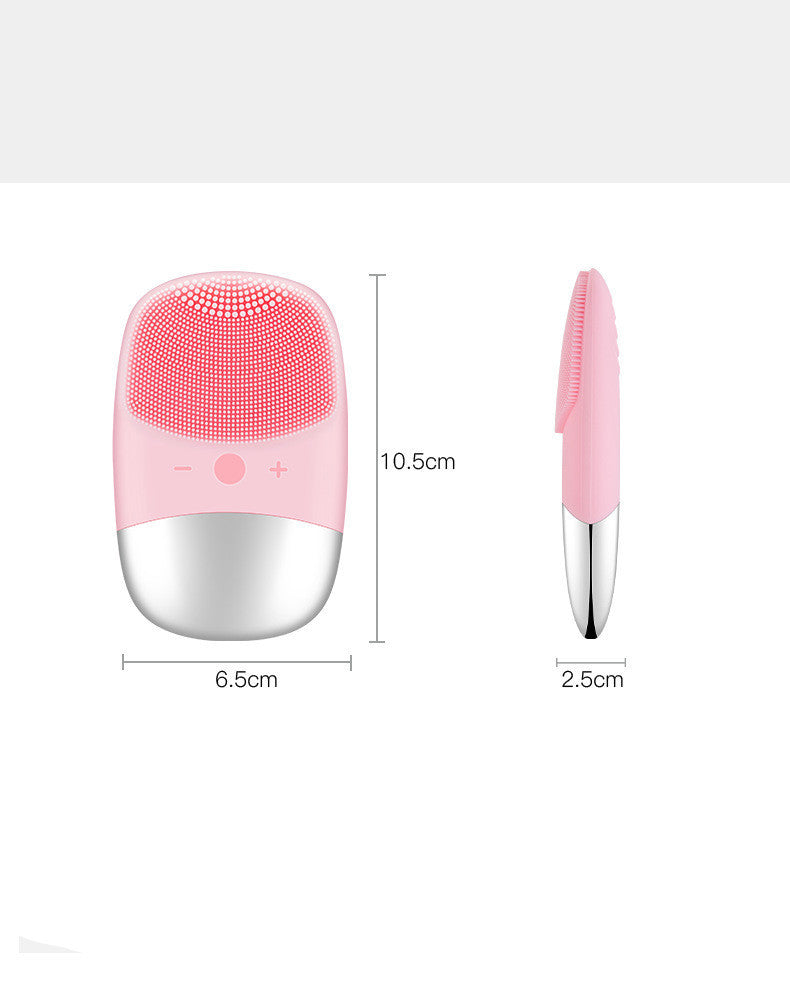 Mini Electric Silicone Face Cleansing Brush