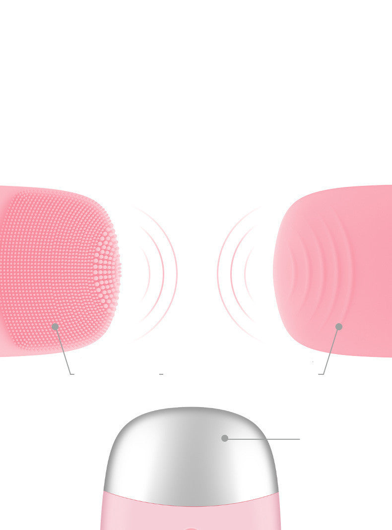 Mini Electric Silicone Face Cleansing Brush