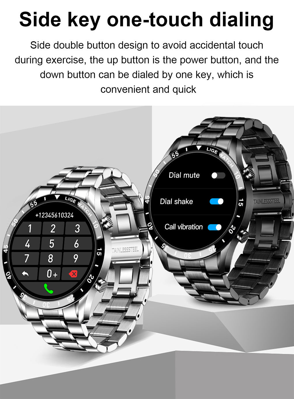 Upgraded Version Lige Smart Watch