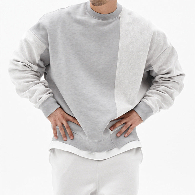 Men's Loose Round Neck Sweater