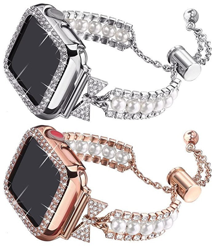 Pearl Bracelet Smart Watch Band