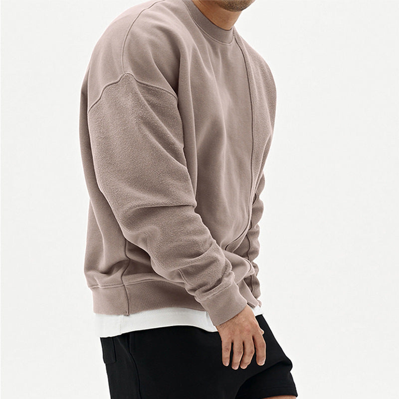 Men's Loose Round Neck Sweater