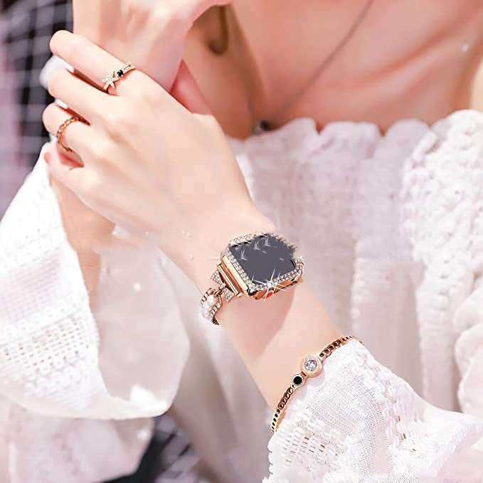 Pearl Bracelet Smart Watch Band