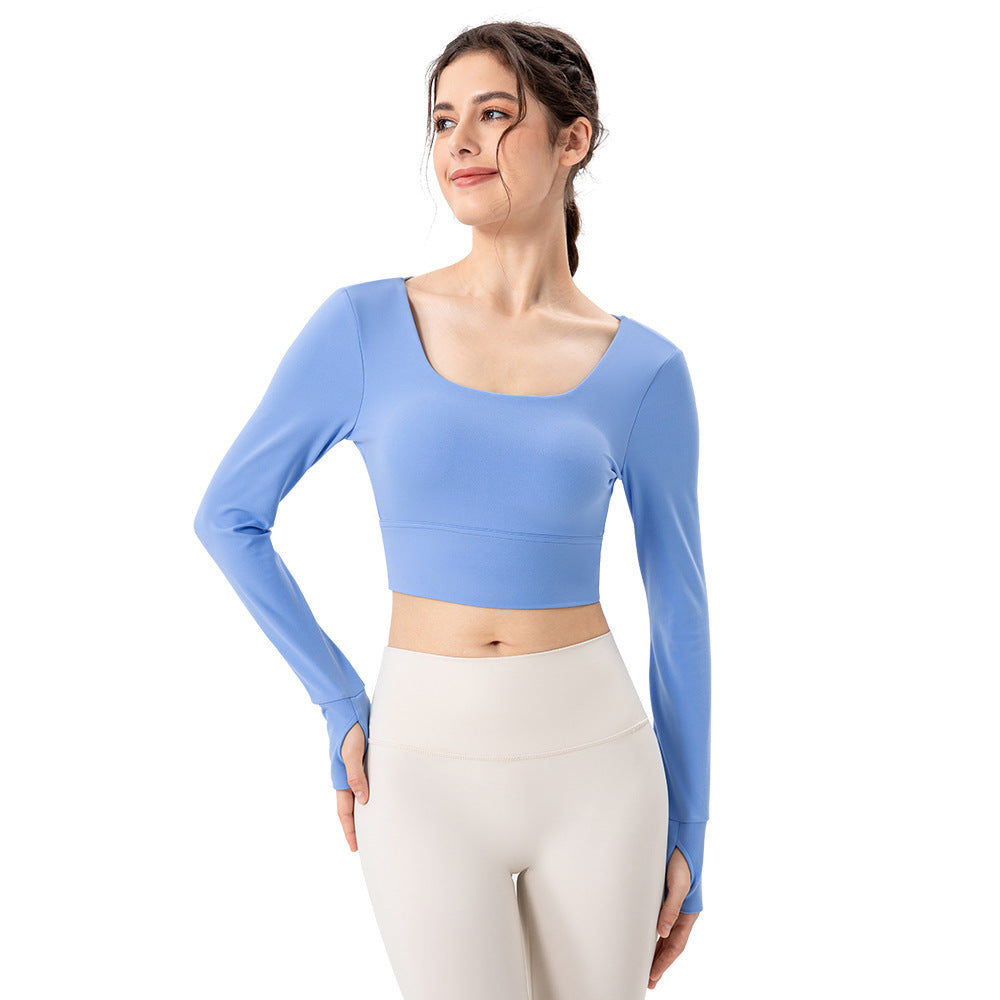 Women's Yoga Clothes with Chest Pad