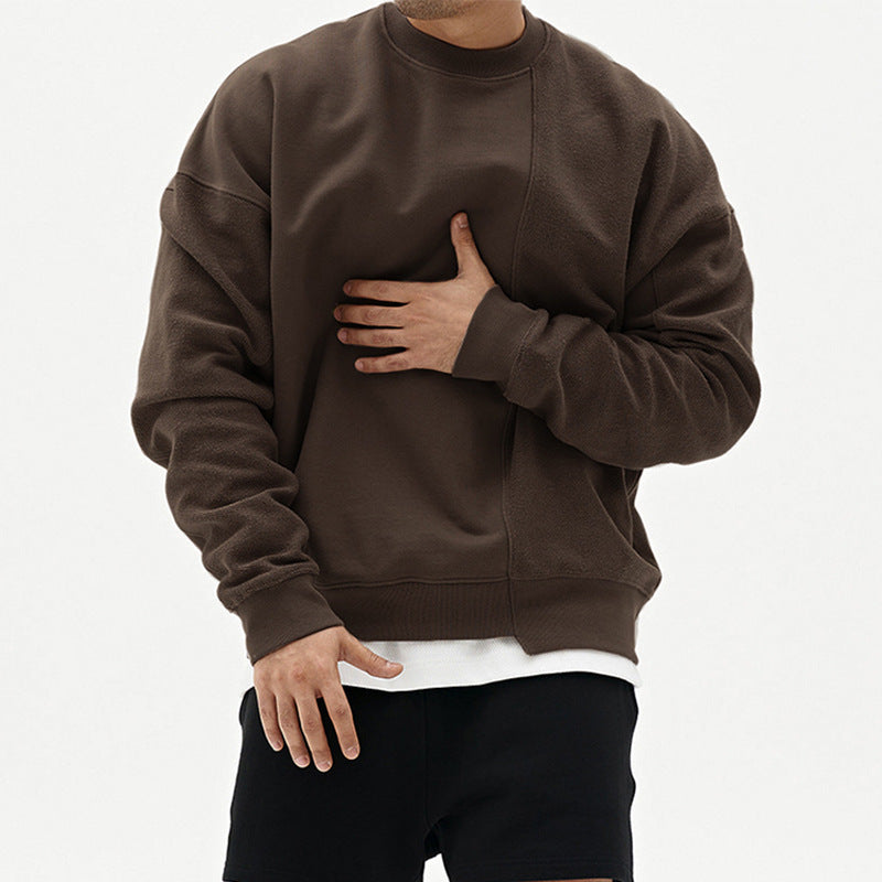 Men's Loose Round Neck Sweater