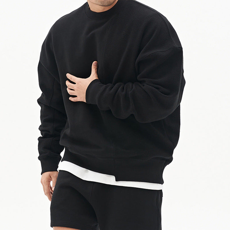 Men's Loose Round Neck Sweater