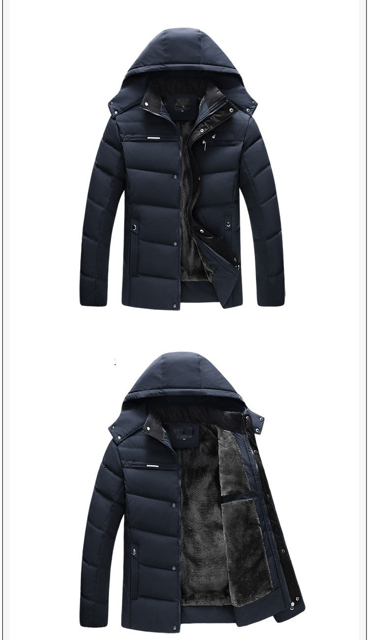 Cotton Padded Hooded Jacket