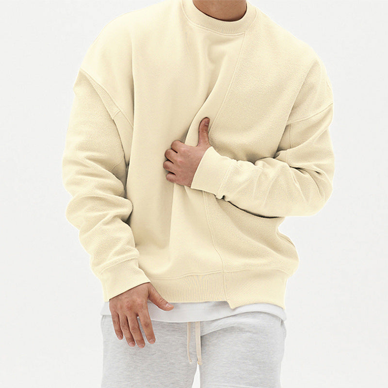 Men's Loose Round Neck Sweater