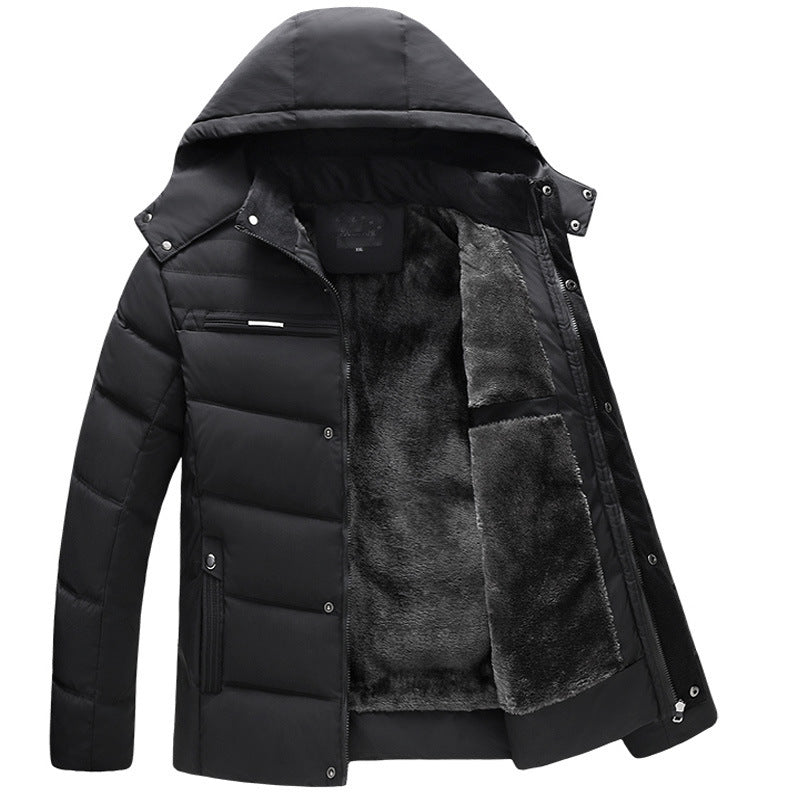 Cotton Padded Hooded Jacket