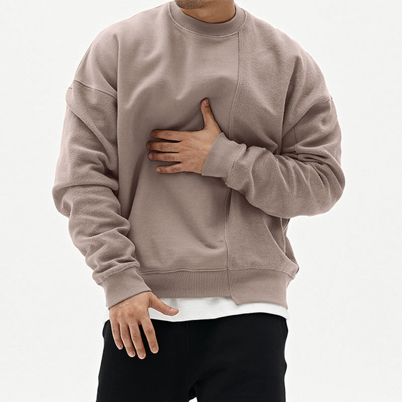 Men's Loose Round Neck Sweater