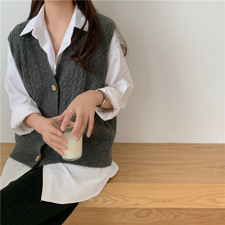 Korean Style Loose Women's Sweater