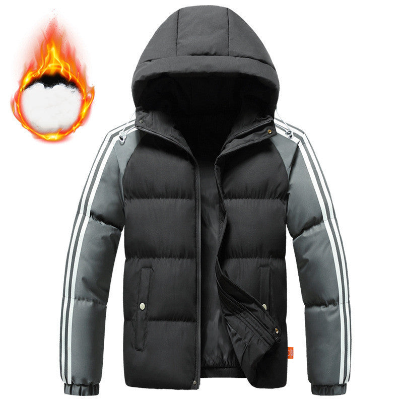 Men's Casual Cotton Padded Jacket