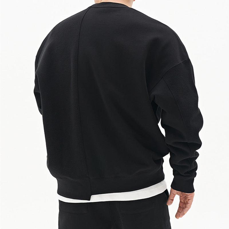 Men's Loose Round Neck Sweater