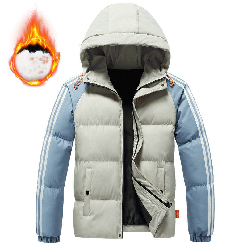 Men's Casual Cotton Padded Jacket