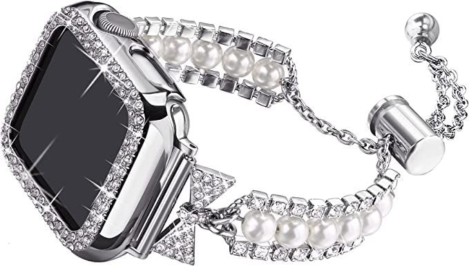 Pearl Bracelet Smart Watch Band